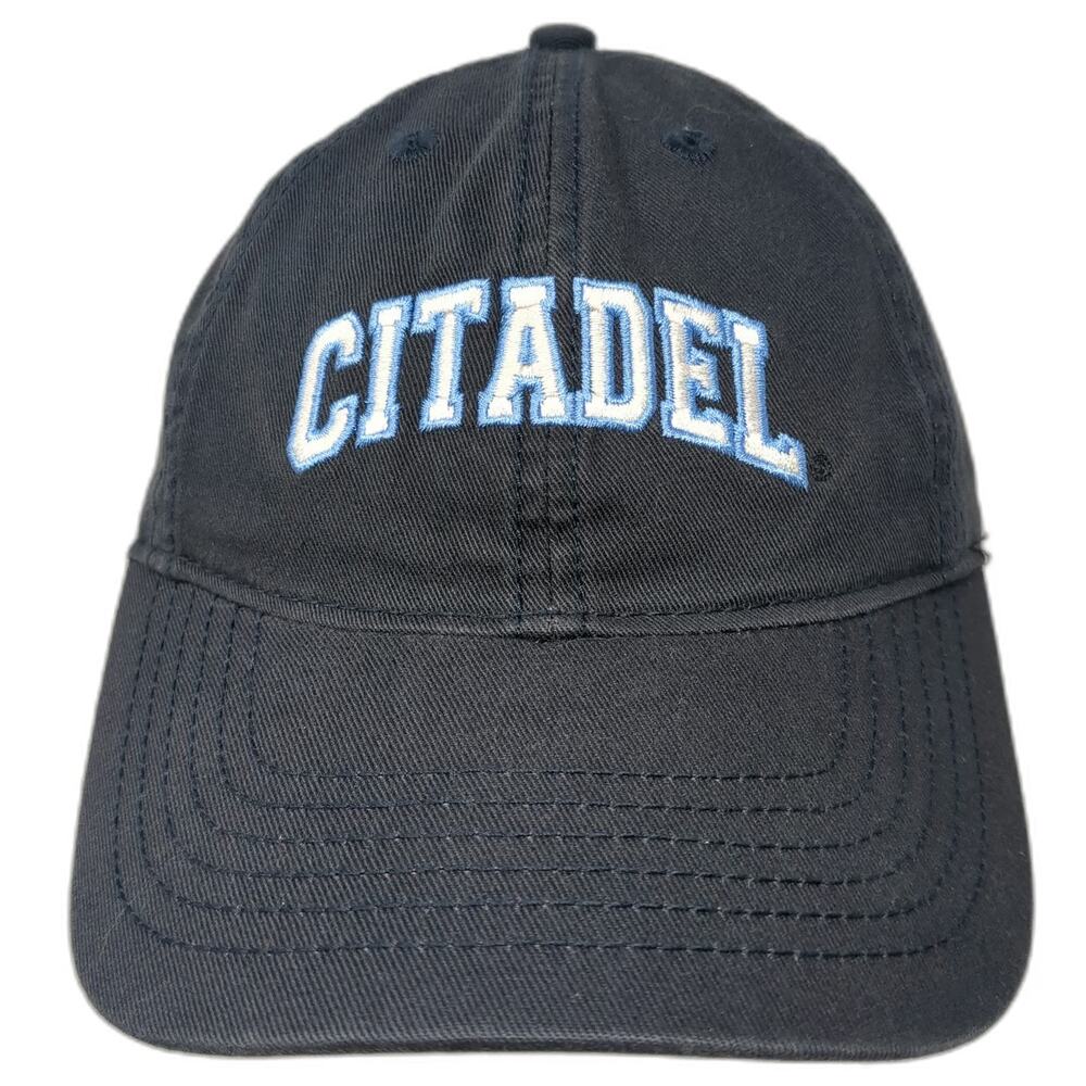 Legacy Citadel Baseball Cap Blue One Size Hat Slideback Cotton Embroidered Twill